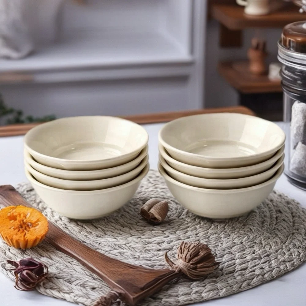 Pfaltzgraff Providence 6 5/8in. White Cereal Bowls set of 4